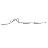 Fits 2011-2014 Ford F-150 2 1/2in. Cat Back; Dual Side; AL - S5232AL