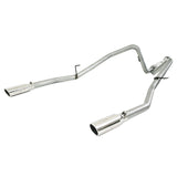 MBRP cat-back exhaust system fits 2011-2014 Ford F-150 2 inch dual rear exit aluminized steel S5234AL