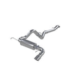t Fits 2021-2024 Ford Bronco 3" Cat-Back, Single Rear Exit, T304 - S5235304 MBRP Exhaust