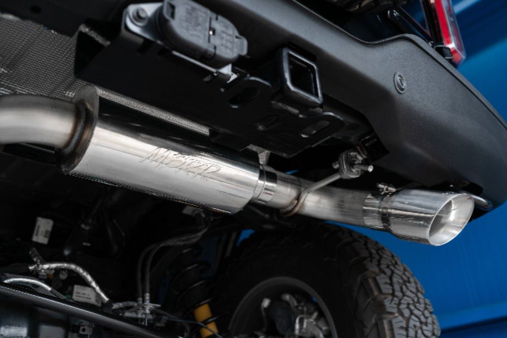 t Fits 2021-2024 Ford Bronco 3" Cat-Back, Single Rear Exit, AL - S5235AL MBRP Exhaust