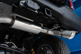MBRP cat-back exhaust system fits 2021-2024 Ford Bronco single rear exit aluminized steel S5235AL
