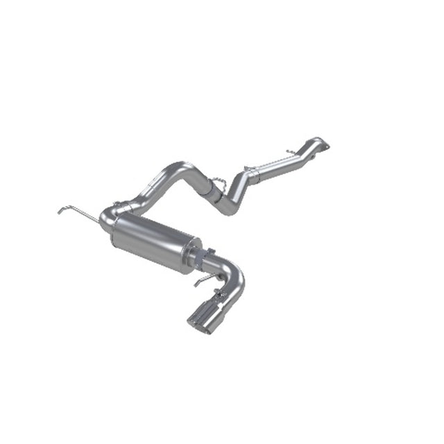 t Fits 2021-2024 Ford Bronco 3" Cat-Back, Single Rear Exit, AL - S5235AL MBRP Exhaust