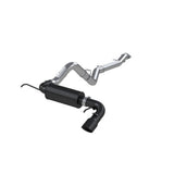 t Fits 2021-2024 Ford Bronco 3" Cat-Back, Single Rear Exit, BLK - S5235BLK MBRP Exhaust