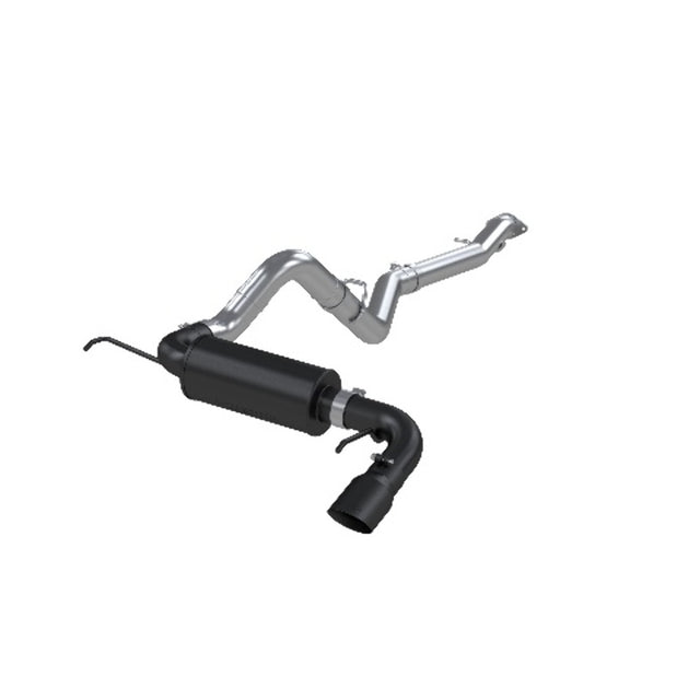 t Fits 2021-2024 Ford Bronco 3" Cat-Back, Single Rear Exit, BLK - S5235BLK MBRP Exhaust