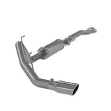 MBRP cat-back exhaust system fits 2011-2014 Ford F-150 3 inch single side exit Armor Plus Series T409 stainless steel S5236409