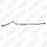 MBRP cat-back exhaust system fits 2011-2014 Ford F-150 3 inch single side exit Armor Plus Series T409 stainless steel S5236409