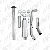 MBRP cat-back exhaust system fits 2011-2014 Ford F-150 3 inch single side exit aluminized steel S5236P