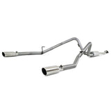 MBRP cat-back exhaust system fits 2011-2014 Ford F-150 2 inch dual rear exit aluminized steel S5240AL