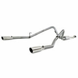 MBRP cat-back exhaust system fits 2011-2014 Ford F-150 2 inch dual rear exit aluminized steel S5240AL