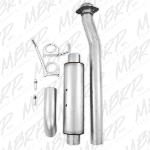 MBRP cat-back exhaust system fits 2011-2014 Ford F-150 3 inch aluminized steel S5242AL