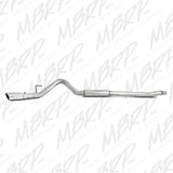 MBRP cat-back exhaust system fits 2011-2016 Ford F-250 4 inch single side exit aluminized steel S5246AL