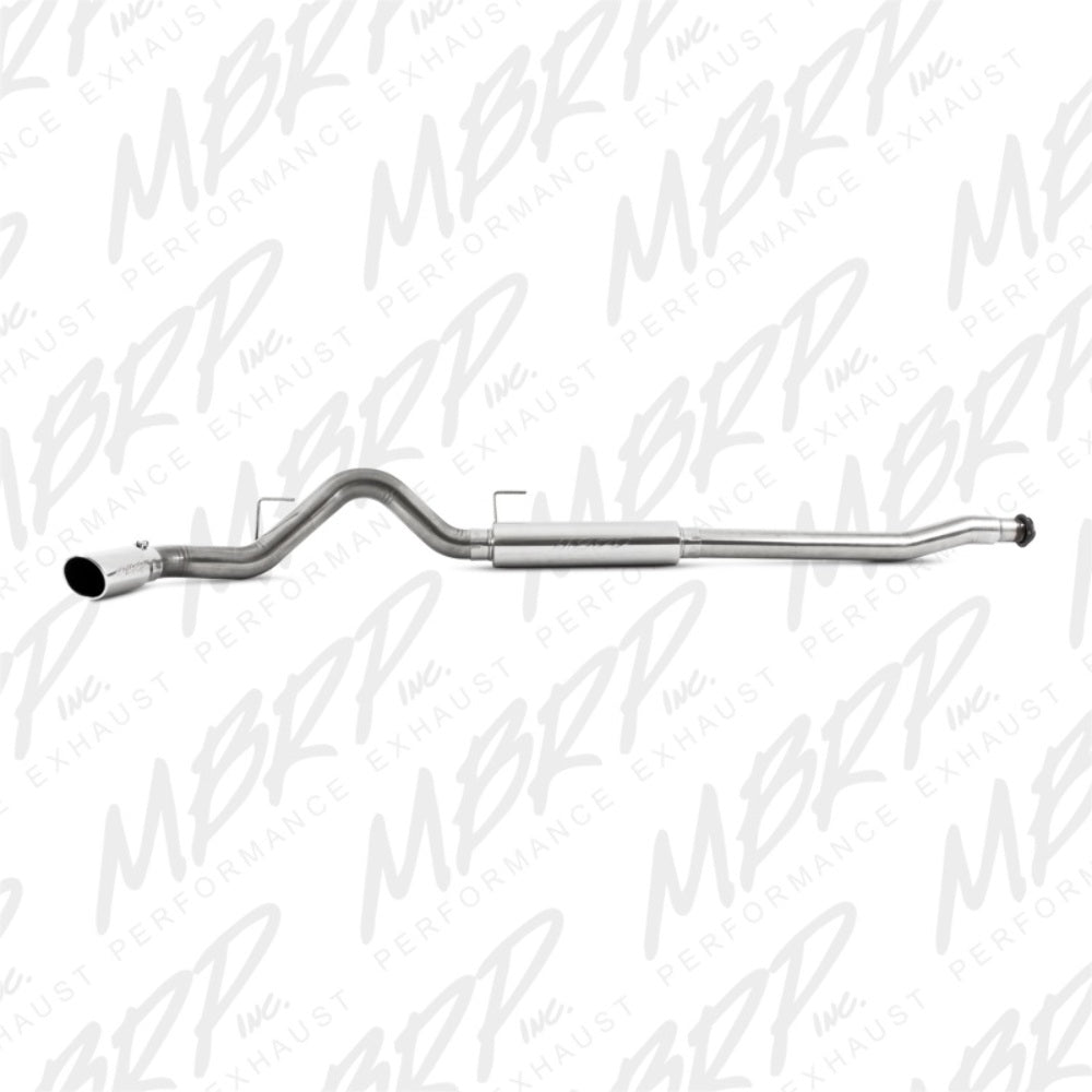 Fits 2011-2014 Ford F-150 4in. Cat Back; Single Side; EcoBoost; T409 - S5248409