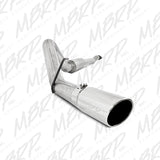 MBRP cat-back exhaust system fits 2011-2014 Ford F-150 4 inch single side exit aluminized steel S5248AL