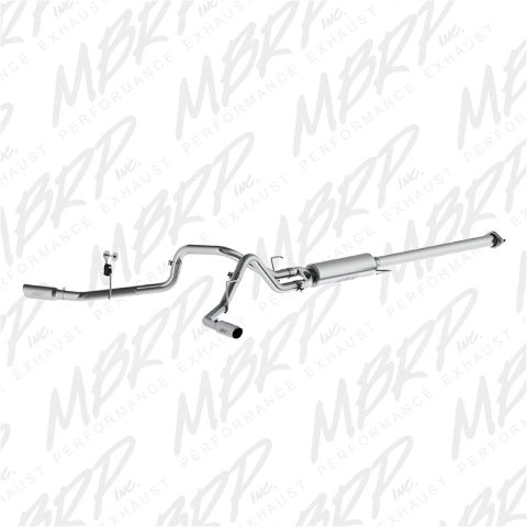 MBRP cat-back exhaust system fits 2016-2020 Ford F-150 2 inch dual side exit aluminized steel S5254AL