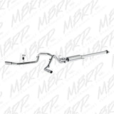 MBRP cat-back exhaust system fits 2016-2020 Ford F-150 2 inch dual side exit aluminized steel S5254AL