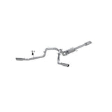 Fits 2016-2020 Ford F-150 2 1/2in. Cat Back; Dual Side Exit; AL - S5257AL