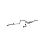 MBRP cat-back exhaust system fits 2016-2020 Ford F-150 2 inch dual rear exit Armor Plus Series T409 stainless steel S5258409