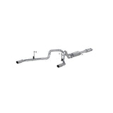 MBRP cat-back exhaust system fits 2016-2020 Ford F-150 2 inch dual rear exit Armor Plus Series T409 stainless steel S5258409