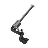 Fits 2011-14 Ford F-150 3" Cat Back; Pre-Axle Dual Outlet; Black Coated-S5261BLK