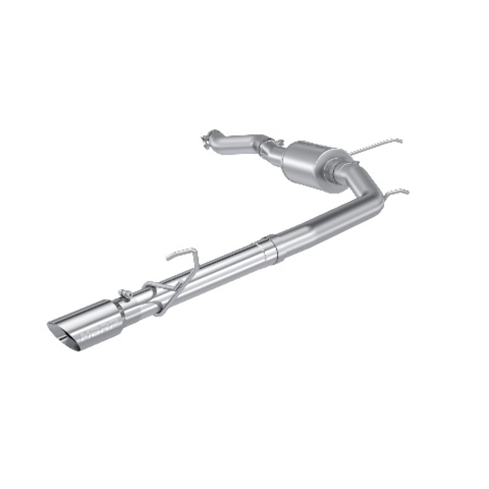 MBRP cat-back exhaust system fits 2022-2024 Ford 3 inch single side exit Armor Pro Series T304 stainless steel S5267304