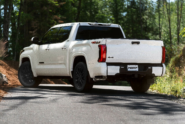 MBRP cat-back exhaust system fits 2022-2024 Toyota Tundra 2.5 inch Armor Pro Series T304 stainless steel S5301304
