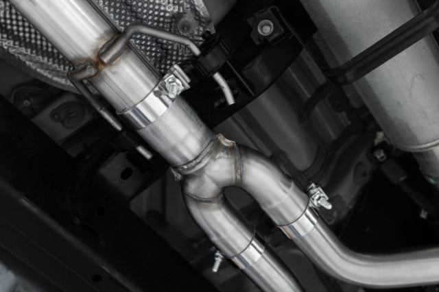 MBRP cat-back exhaust system fits 2022-2024 Toyota Tundra 2.5 inch Armor Pro Series T304 stainless steel S5301304
