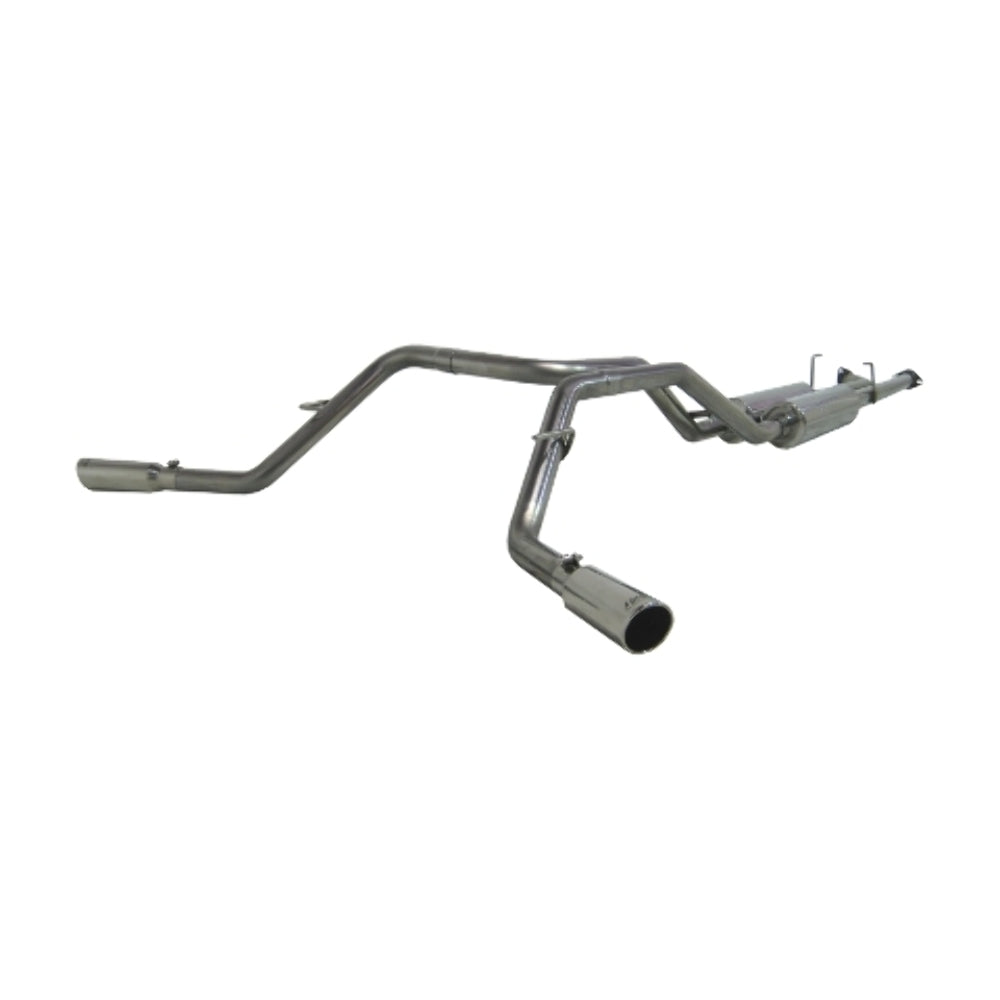 MBRP cat-back exhaust system fits 2007-2009 Toyota Tundra 2 inch dual side exit Armor Plus Series T409 stainless steel S5306409