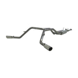 MBRP cat-back exhaust system fits 2007-2009 Toyota Tundra 2 inch dual side exit Armor Plus Series T409 stainless steel S5306409