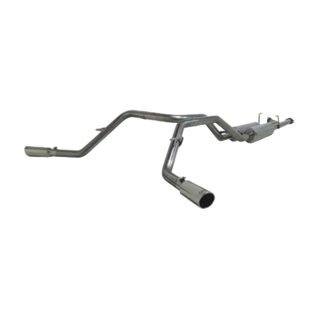 MBRP cat-back exhaust system fits 2007-2009 Toyota Tundra 2 inch dual side exit Armor Plus Series T409 stainless steel S5306409