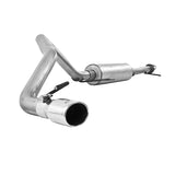 MBRP cat-back exhaust system fits 2007-2014 Toyota 2 inch single rear exit aluminized steel S5308AL