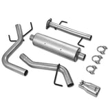MBRP cat-back exhaust system fits 2007-2014 Toyota 2 inch single rear exit aluminized steel S5308AL