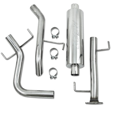 MBRP cat-back exhaust system fits 2007-2014 Toyota single rear exit Armor Plus Series T409 stainless steel S5310409