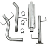 MBRP cat-back exhaust system fits 2007-2014 Toyota single rear exit Armor Plus Series T409 stainless steel S5310409