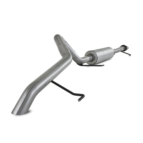 MBRP cat-back exhaust system single rear exit aluminized steel S5310AL