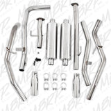 MBRP cat-back exhaust system fits 2010-2019 Toyota Tundra 2 inch dual split rear exit Armor Plus Series T409 stainless steel S5312409