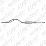 MBRP cat-back exhaust system fits 2010-2019 Toyota Tundra 2 inch dual split rear exit Armor Plus Series T409 stainless steel S5312409