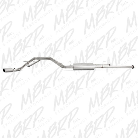 MBRP cat-back exhaust system fits 2009-2021 Toyota Tundra 2 inch Armor Plus Series T409 stainless steel S5316409
