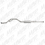 MBRP cat-back exhaust system fits 2009-2021 Toyota Tundra 2 inch Armor Plus Series T409 stainless steel S5316409