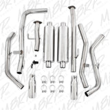 MBRP cat-back exhaust system fits 2009-2021 Toyota Tundra 2 inch Armor Plus Series T409 stainless steel S5316409