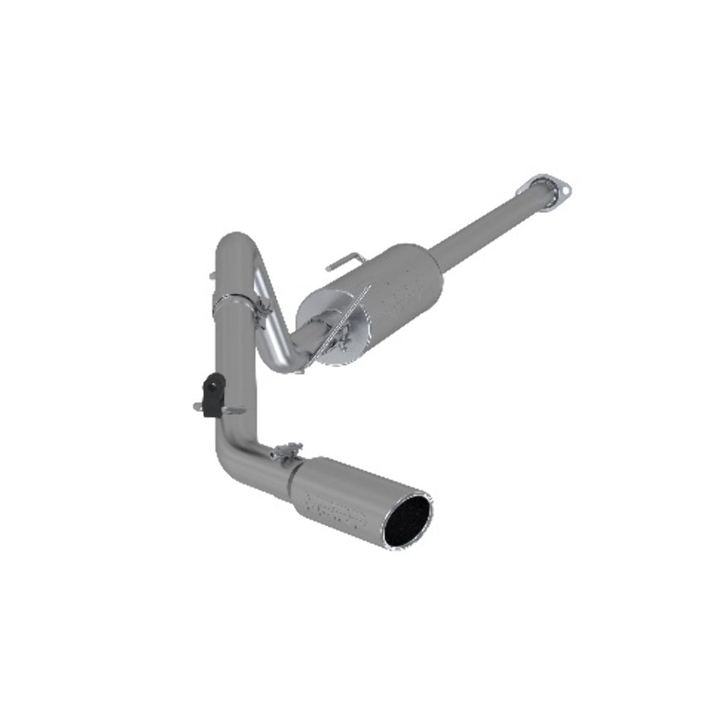 MBRP cat-back exhaust system fits 2005-2013 Toyota Tacoma 2 inch single exit aluminized steel S5326AL