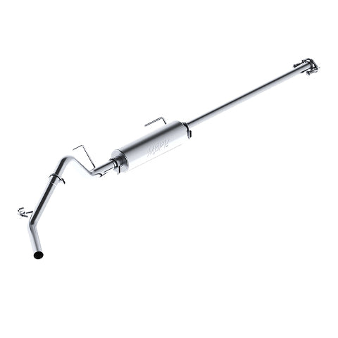 MBRP cat-back exhaust system fits 2005-2013 Toyota Tacoma 2 inch single exit aluminized steel S5326P