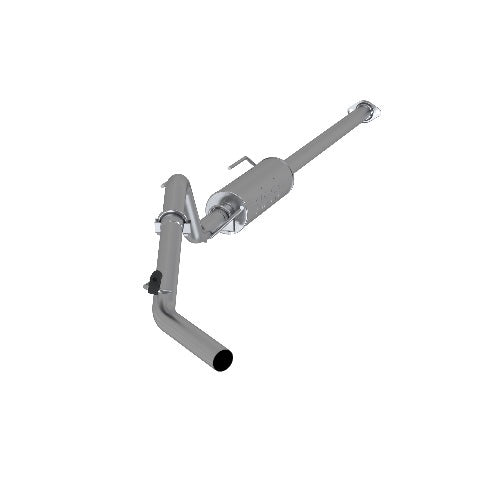 MBRP cat-back exhaust system fits 2005-2013 Toyota Tacoma 2 inch single exit aluminized steel S5326P