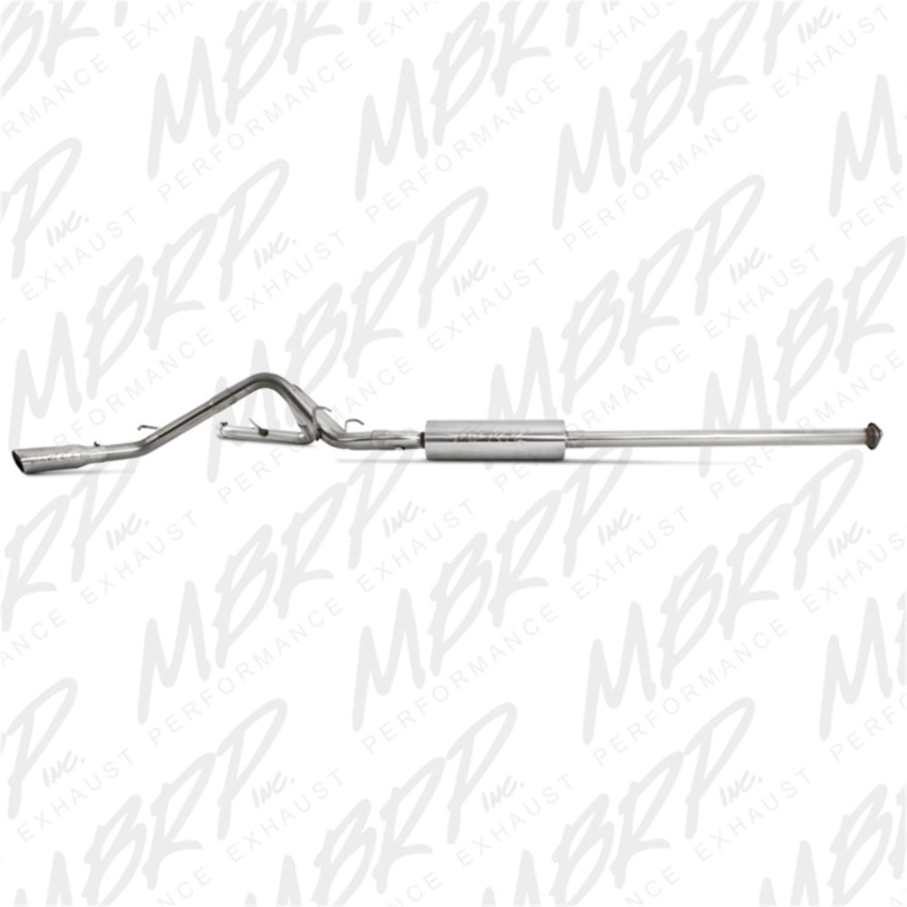 MBRP cat-back exhaust system fits 2005-2013 Toyota Tacoma 2 inch Armor Plus Series T409 stainless steel S5328409