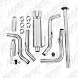 MBRP cat-back exhaust system fits 2005-2013 Toyota Tacoma 2 inch Armor Plus Series T409 stainless steel S5328409