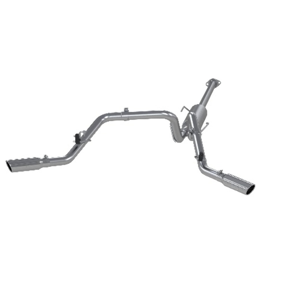 MBRP cat-back exhaust system fits 2005-2013 Toyota Tacoma 2 inch Armor Plus Series T409 stainless steel S5328409