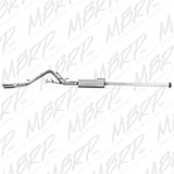 MBRP cat-back exhaust system fits 2005-2013 Toyota Tacoma 2 inch aluminized steel S5328AL