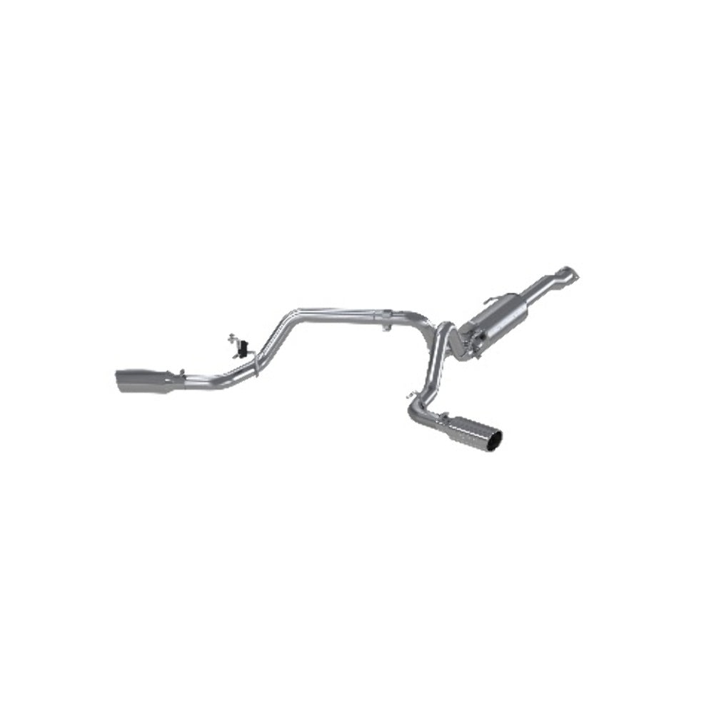 MBRP cat-back exhaust system fits 2016-2023 Toyota Tacoma Armor Plus Series T409 stainless steel S5340409