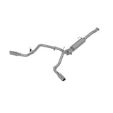 MBRP cat-back exhaust system fits 2016-2023 Toyota Tacoma aluminized steel S5340AL