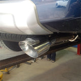 MBRP cat-back exhaust system fits 2004-2024 Toyota 4Runner 2.5 inch single side exit aluminized steel S5342AL