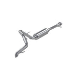 MBRP cat-back exhaust system fits Toyota 4Runner 2.5 inch single rear exit aluminized steel S5343AL